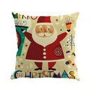 Christmas Xmas Santa Sofa Car Throw Cushion Pillow Cover Case Home Decor