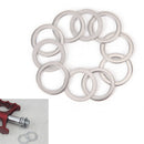 10Pcs Bicycle Pedal Spacer Crank Cycling Bike Stainless Steel Ring Washers BX