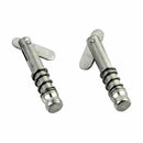 Pack Of 2 Grade Stainless Bimini Top Pin With Drop Cam & Spring 1/4 Inch X