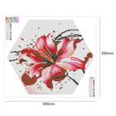 5D DIY Full Drill Diamond Painting Blossom Hexagon Cross Stitch Embroider(3