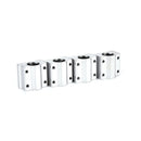 4pcs SC8UU SCS8UU 8mm Linear Ball Bearing Linear Motion Bearing Slide For  lj