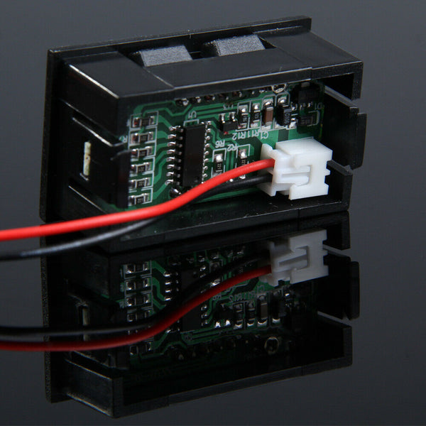 DC 3.0-30V Voltmeter Blue Light Mini Digital Display Panel Voltage Meter