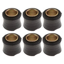 6pcs Motorcycle Shock Absorber Suspension Bushing