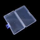 Transparent fishing lure tackle hook bait plastic storage box container case M3C