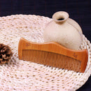 Peach Wood Comb Head Massage Hair Care Comb Close Teeth Anti-static New US YJV