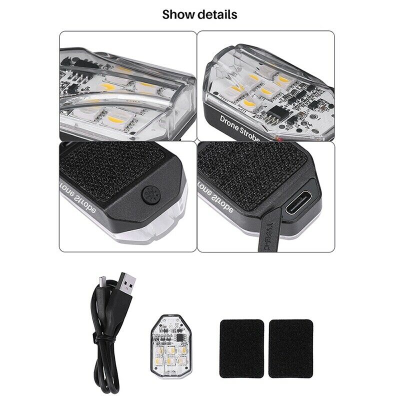 Ulanzi DR-01 RGB Drone Strobe Light Anti-Collision Lighting Night Flight In W8B5