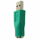 USB Male to PS2 Female Converter Adapter Adaptor For MOUSE A PS KEYBOARD F3 K1C8