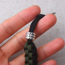 Stainless Steel Parachute Cord  Tool Lanyard Barrel Bead Pendant AU
