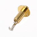 6.35mm Brass Acoustic Electric Guitar Endpin Output Jack Guitar Plug Socket