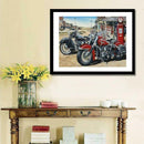 5D DIY Full Drill Square Diamond Painting Motorcycle Cross Stitch Embroider
