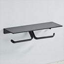 Aluminium Alloy Toilet Paper Roll Towel Tissue Rack with Mobile Phone Holder