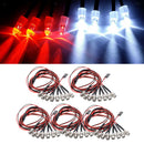 40Pieces LED Lights Taillight For 1/5 1/8 1/10 1/12 1/16 RC Car Headlights