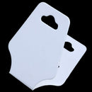 100pcs White Jewelry Necklace or Bracelet Display Cards, Blank