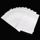 70 Pairs False Eyelash Practice Card Eye Stickers for Eyebrows Painting Novice 7