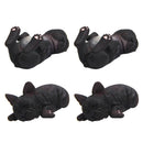 4 Pieces Sleeping Dog Will Be A Lovely Decoration For Your Home Or Any Other