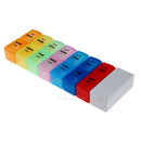 Medicine Pill Tablet Box Case Dispenser 7 Day Holder Container Organizer Storage