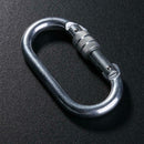25KN Outdoor Safety Buckle Rappelling Rock Climbing Security Carabiner