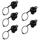 5x Plastic Safety Air Valve Nozzles for Inflatable Kayak Rubber Boat Tender Raft