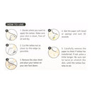 Cool Waterproof Tattoo Small Fresh Wild Goose Feather Pattern Tattoo StickerS.AU