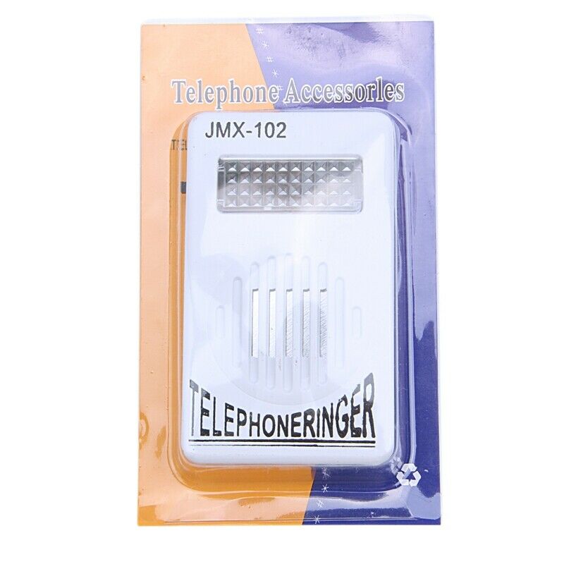 RJ11 Adapter Louder Telephone Ring Flash Amplifier Ringer for Landline Tele A2C3