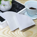 50pcs Regular Replacement White Coffee Filter Paper Case Cups Kitchen To WEW