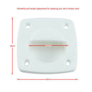 Recessed Flush Sliding Door Handle Square Hatch Marine Yacht Accessory Parts