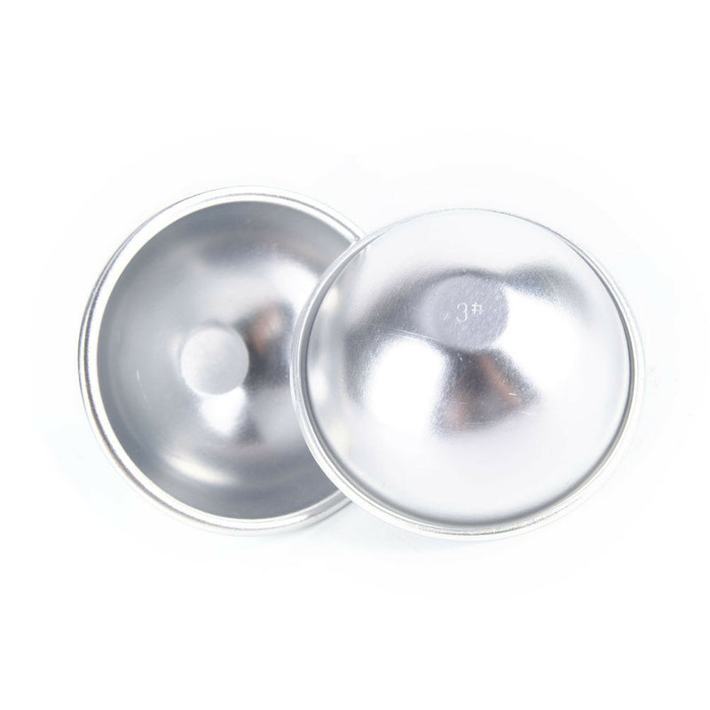 5set Aluminum Metal Bath Bomb Mold Mould For Own Fizzles Homemade Crafting   FT