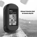 Silicone Protective Cover Case Frame Shell for Garmin Edeg 130 (Black)