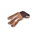 Archery finger protect glove 3 finger pull bow arrow leather shooting gloves ME