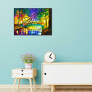 5D DIY Full Drill Diamond Painting Colorful View Cross Stitch Embroidery