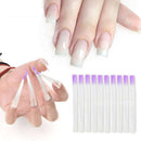100PCS Fiber Stud Fiberglass Nail Extension Acrylic Tips Manicure Salon Tools