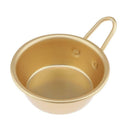 Aluminum Korean Rice Wine Bowl Serving Cooking Ramen Soup Bowl Kitchenware