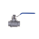 1/2" Female SS 304 Stainless Steel Full Port Ball Valve Vinyl Handle WOG1000 Vh