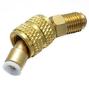 1/4''SAE Male Service Port Adapter Split Ductless Female R410a 5/16'' New T5O6