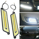 1PC 12V LED COB Car DRL Daytime Running Light Fog Driving Turn Lamps Waterpr T!E