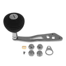 Metal Fishing Reel Handle & EVA Knob Replacement for Baitcasting, Drum Fishing