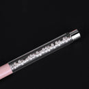 Nail Art Liner Drawing Brush Pen Rhinestone Handle Manicure Nail Art Tool A