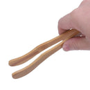 Wood Color Bamboo Chinese Kongfu Tea Tong Tweezers Teaware 6.9" Long L2B9