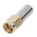 5pcs SMA Male Plug RF Coaxial Connector Crimp For RG58 RG142 RG400 LMR1ME