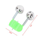 5 Pcs/lot Bite Alarms Fishing Bells Fishing Accessory Clip Bells Ring Green A Ut