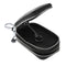 Mens PU Leather Car Key Case Key Holder Key Organizer Wallet Black