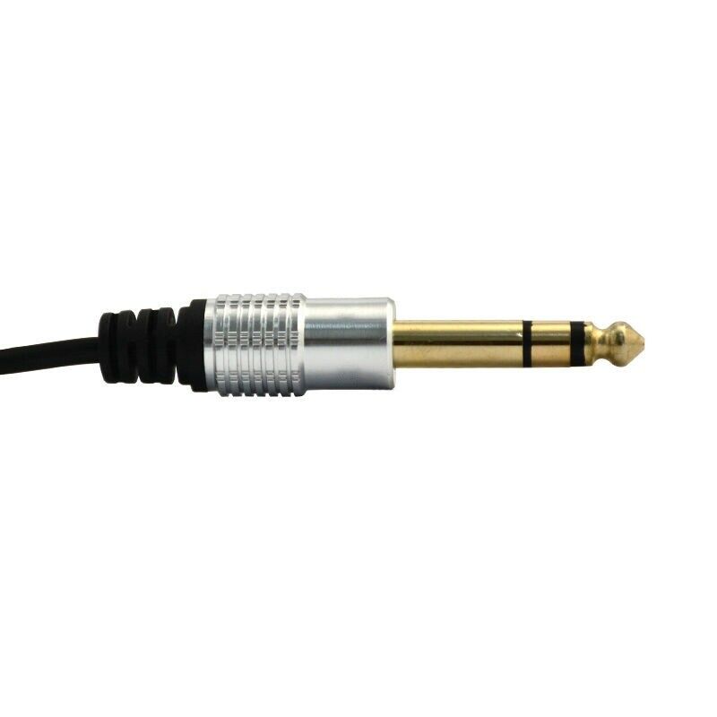 Premium 1.8m 6.35mm 1/8 inch Male Jack to 3.5mm 1/4 inch Male M/M Audio SterS6Y1