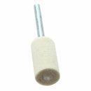 12 Pcs Buffing Polishing 3mm Shank 10mm Hard Cylindrical Felt Bobs P9M7