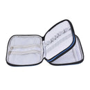 Crochet Hook Case Organizer Zipper Bag With Web Pockets For Various Crochet