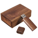 4-32G GB USB 2.0 Flash Pen Drive Storage Wooden Memory Stick U Disk with Wo S4N3