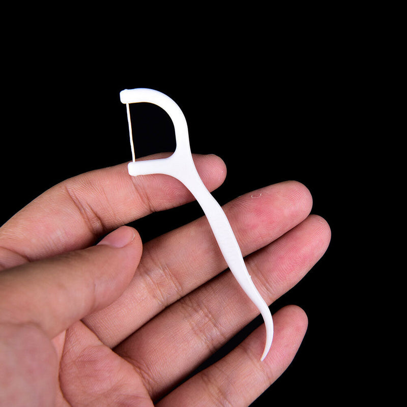 20X Dental Floss Flosser Picks Teeth Toothpicks Stick Oral Care Tooth CleanSP