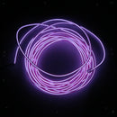 2 Pieces Luminescent LED Glow EL Wire String 3 Meter Light