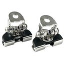 2pcs Stainless Steel Universal Car Auto Hood LED Work Light Bracket Holders