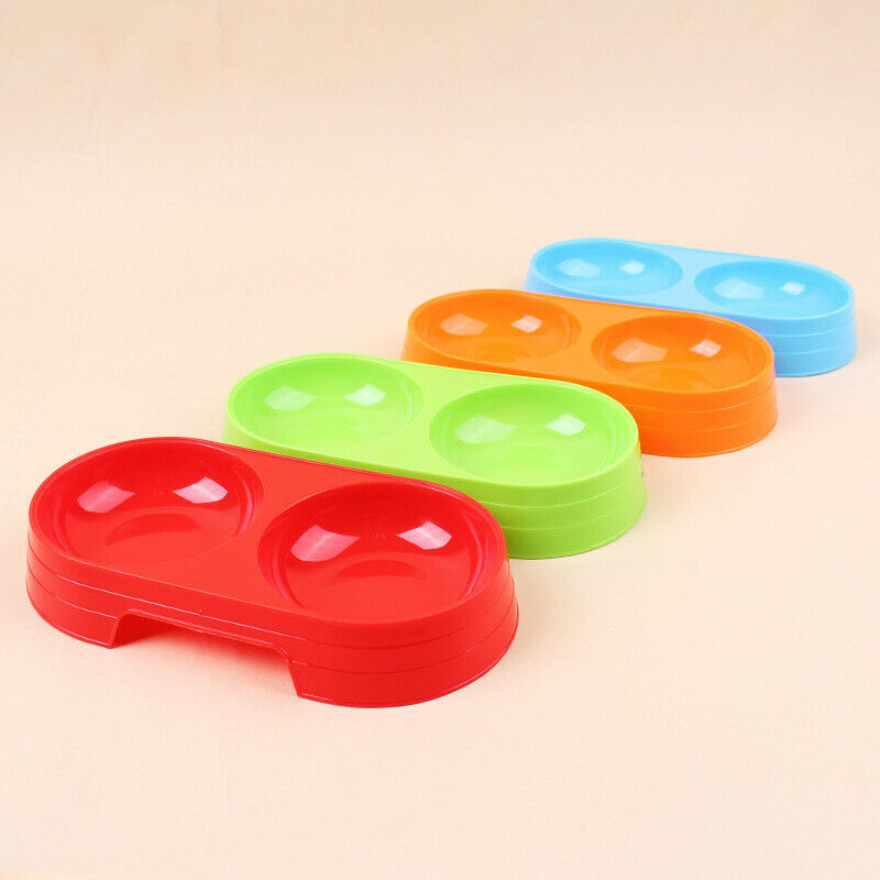 Pet Bowls for Cats Double Bowl Durable Pet Bowl for Kittens Non-Toxic Cat B