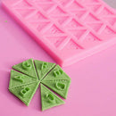 Cooking Flag Shape 26 Letters Silicone Mold Chocolate Cake Tools M&O